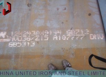 ASTM A572GR42 steel plate cutting parts